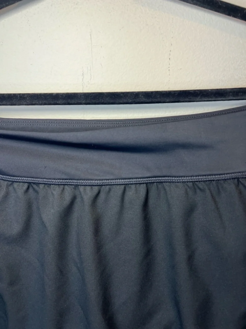 Nike Solid Element Board Skirt Skort Black Activewear Athleisure Zip Pocket  XXL